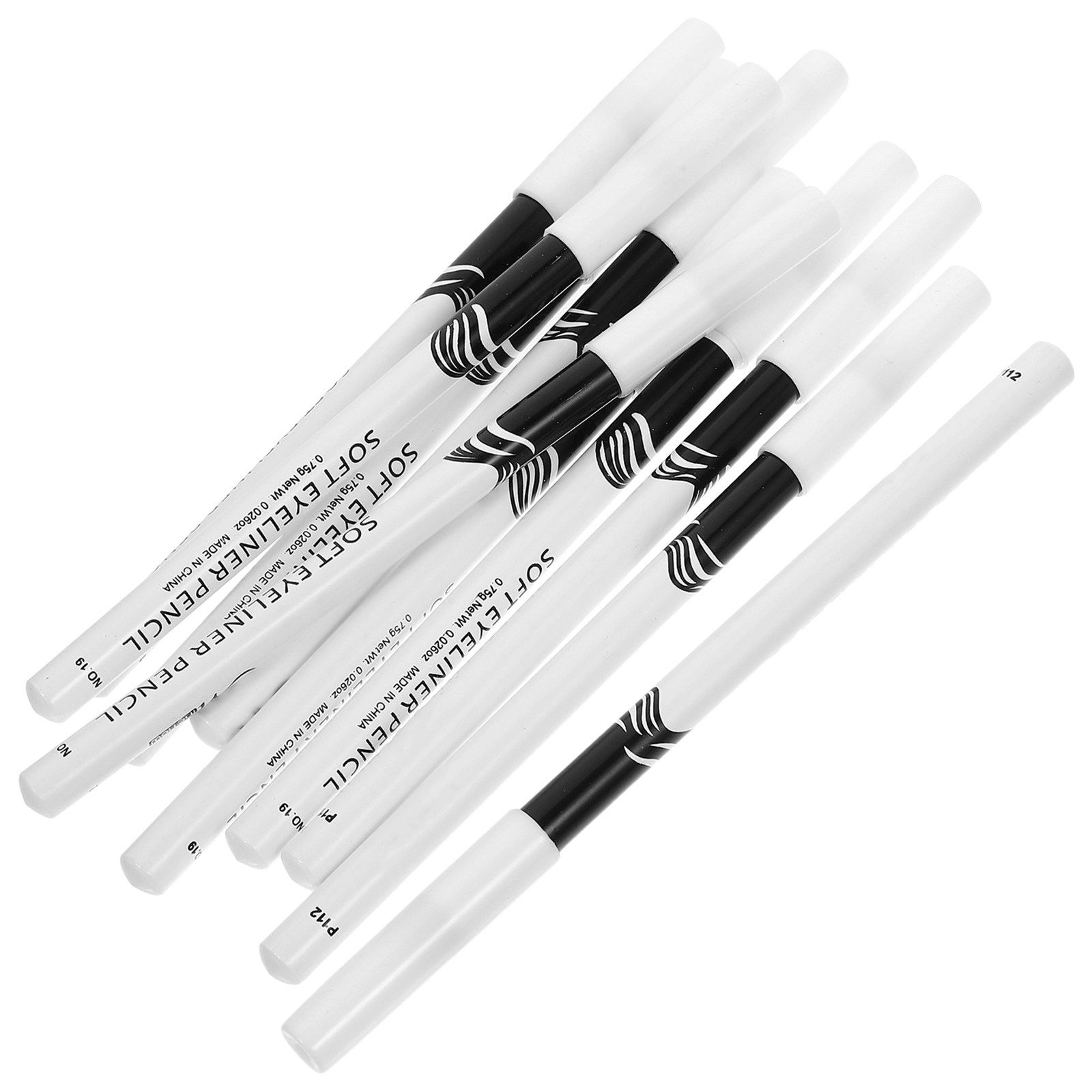 Women Accessories Drawing - 10 stuks eyelinerpotlood, gladde toepassing, natuurlijke