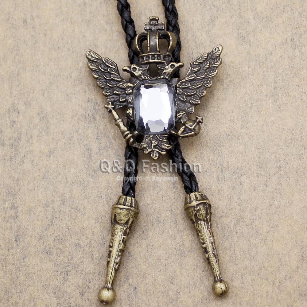 Women'S Eagles Accessories - RechicGu Vintage 2-koppige adelaar hanger leren