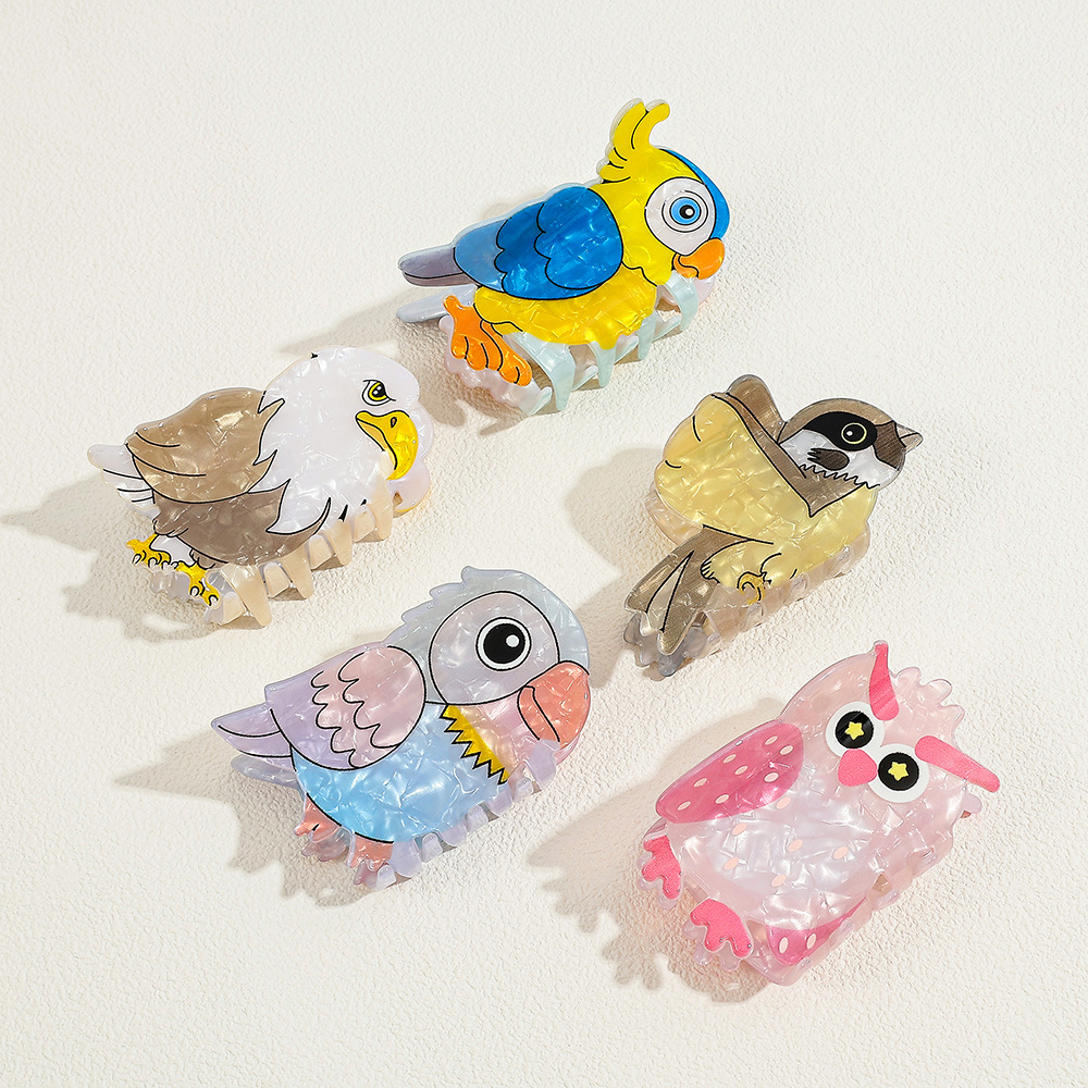 Leuke Cartoon Vogel Acryl Haar - Women'S Eagles Accessories recensie en prijs