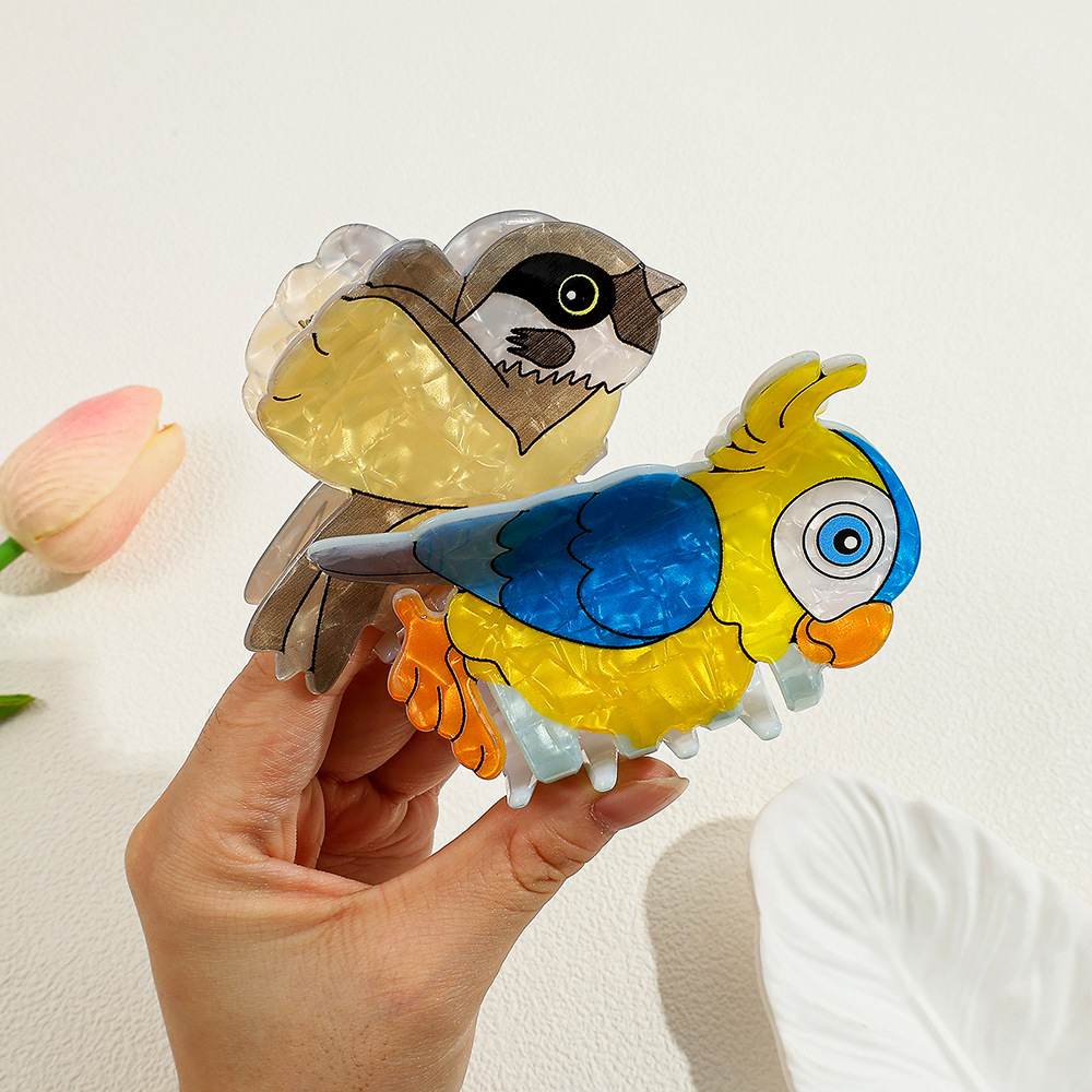 Leuke Cartoon Vogel Acryl Haar - Women'S Eagles Accessories recensie en prijs