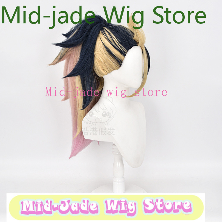 LOL KDA Akali Cosplay Pruik Ma - Hair Claw Clip Set recensie en prijs