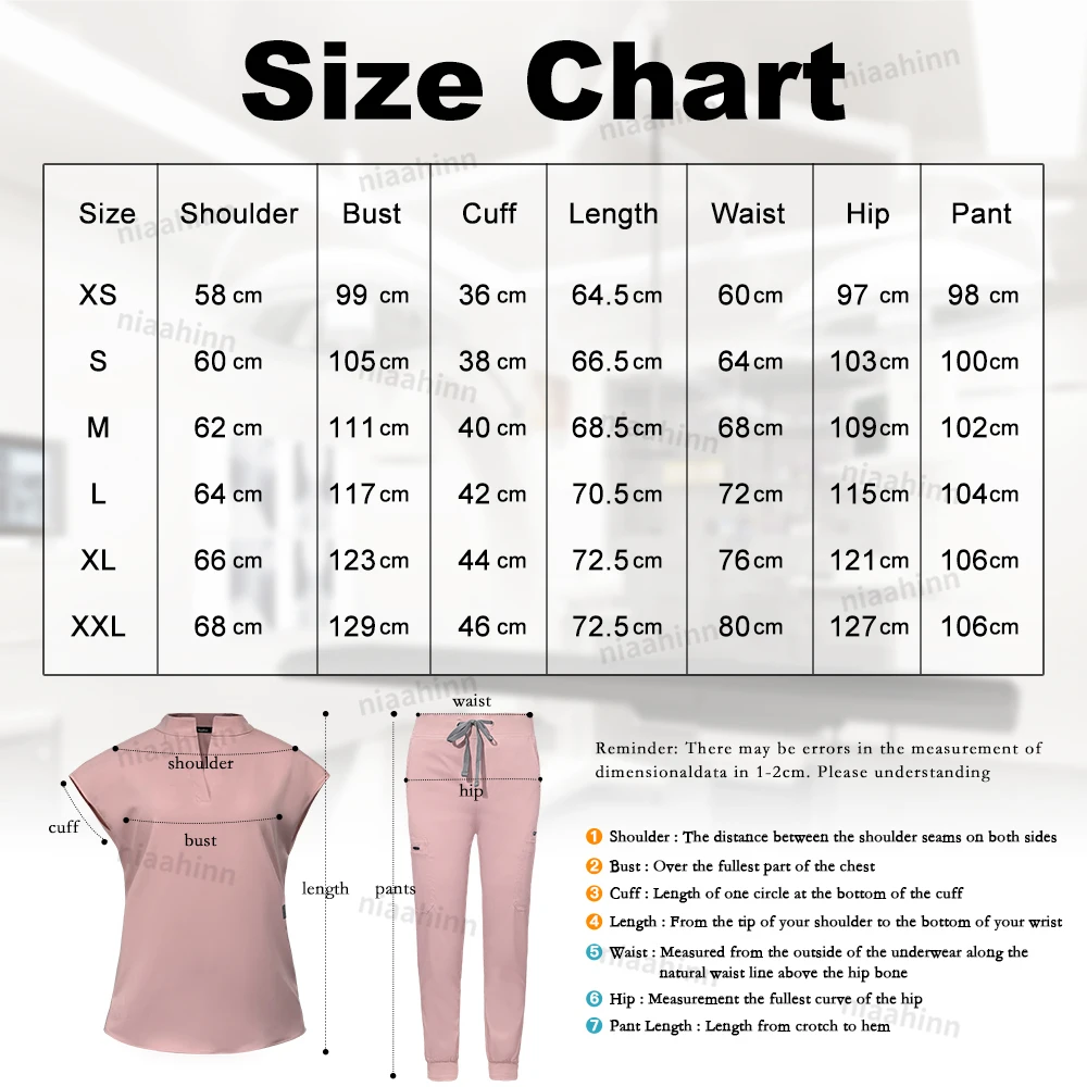 Aangepaste Logo Scrub Uniform  - Women Accessories Logo recensie en prijs
