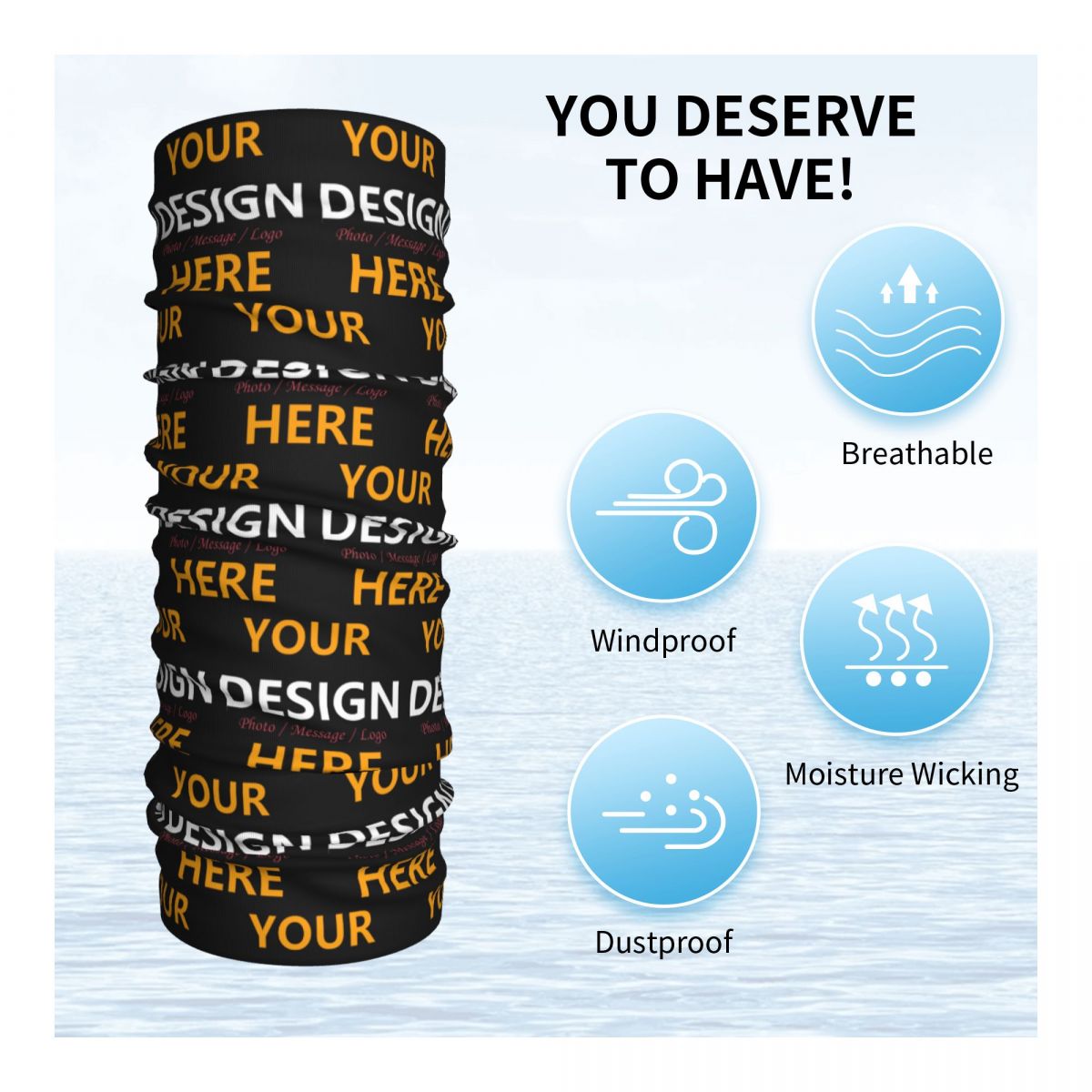 Aangepaste uw ontwerp hier Ban - Women Accessories Logo recensie en prijs