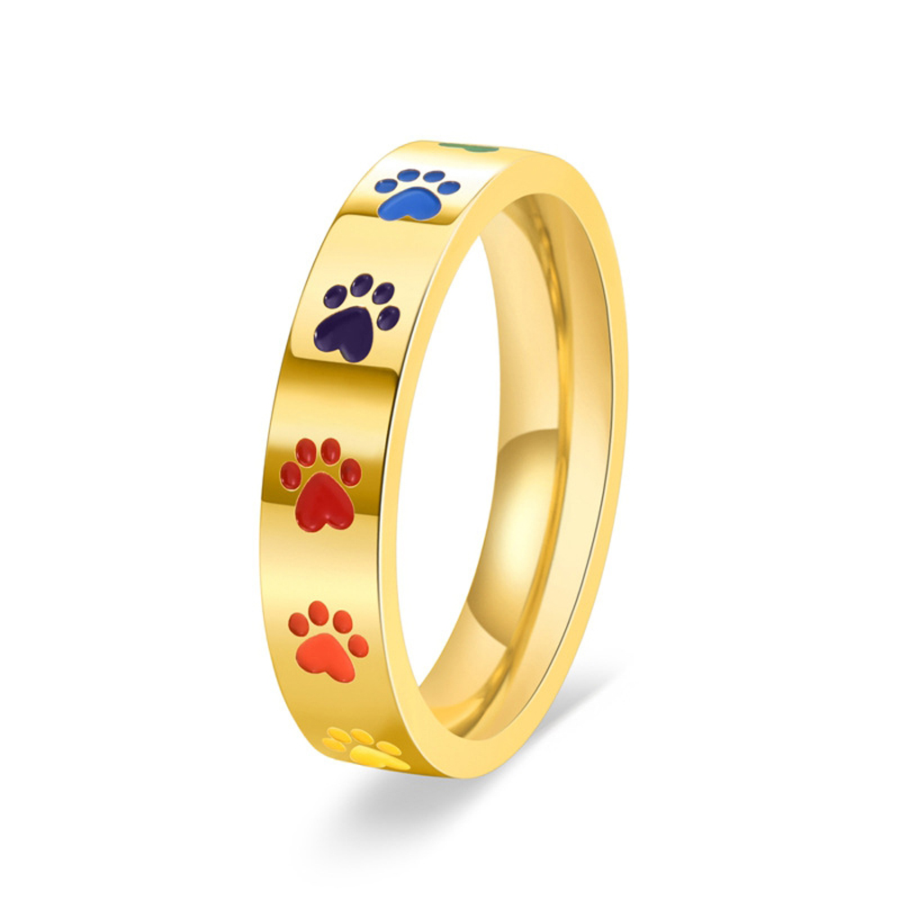 Zoete regenbooghondprintring v - Women'S Accessories Rainbow Shops recensie en prijs