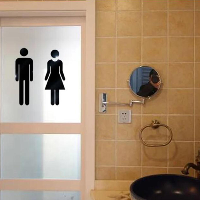 3D DIY Vrouw Man Toilet Deurbo - Women Accessories Logo recensie en prijs