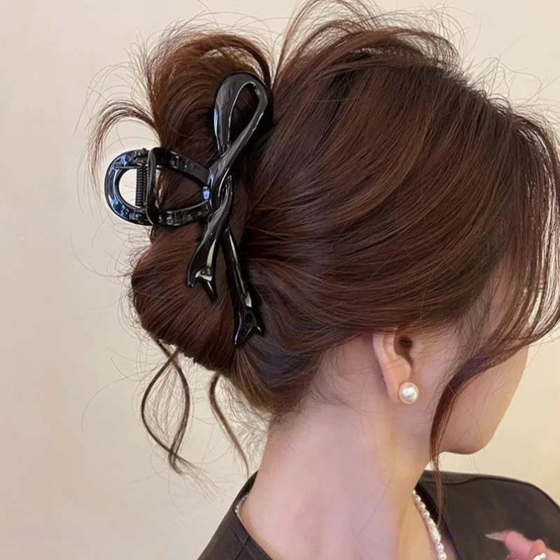 13 cm Acryl Lint Boog Haar Kla - Hair Claw Clip Set recensie en prijs