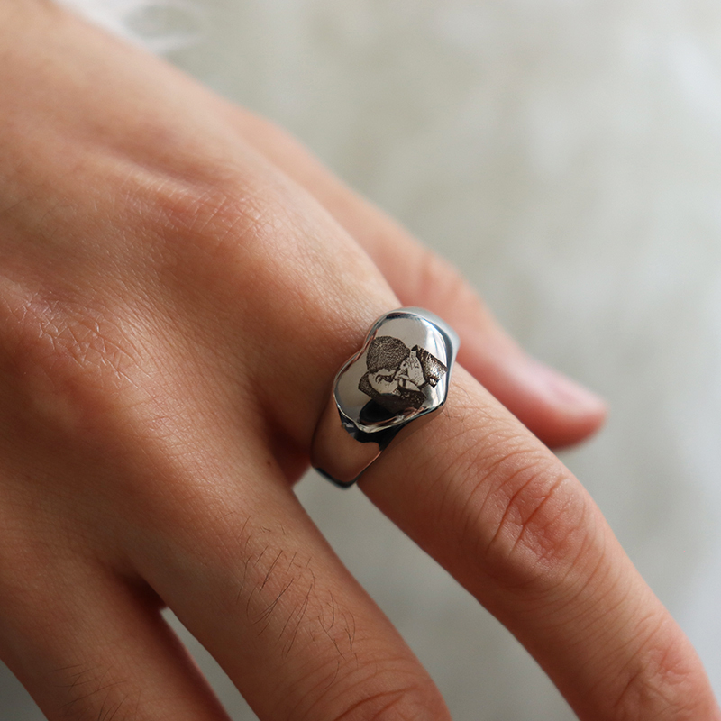 Aangepaste gegraveerde foto lo - Women Accessories Logo recensie en prijs