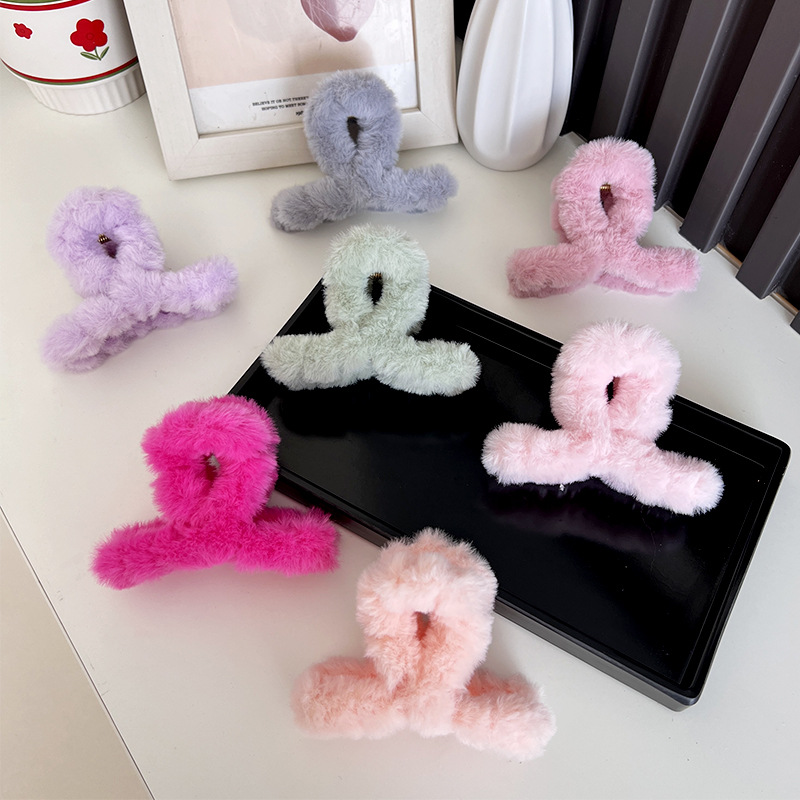 Pluche Vrouwen Haar Klauw Wint - Hair Claw Clip Set recensie en prijs