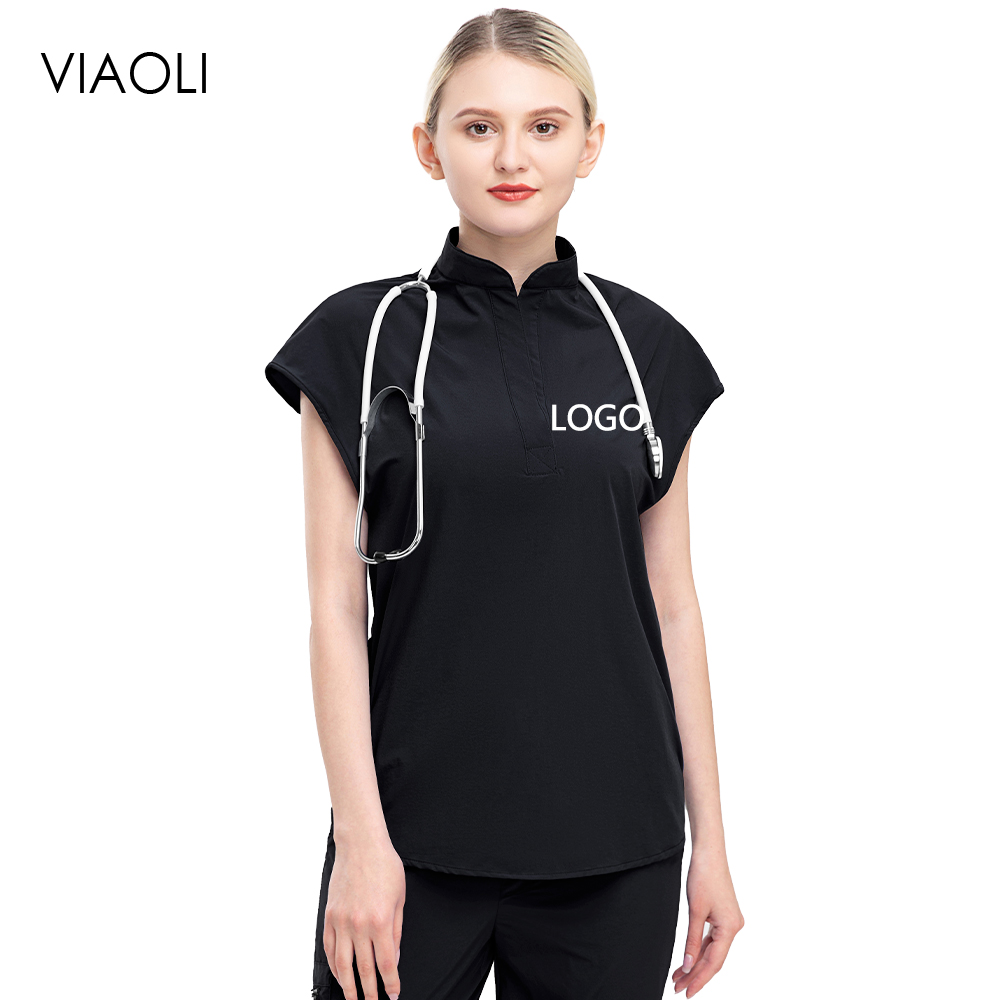 Vrouwen Slim Fit Scrubs Top Aa - Women Accessories Logo recensie en prijs