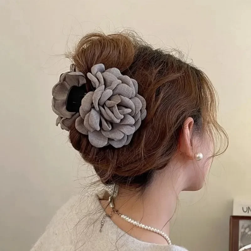 Franse Stof Rose Bloem Haar Kl - Hair Claw Clip Set recensie en prijs