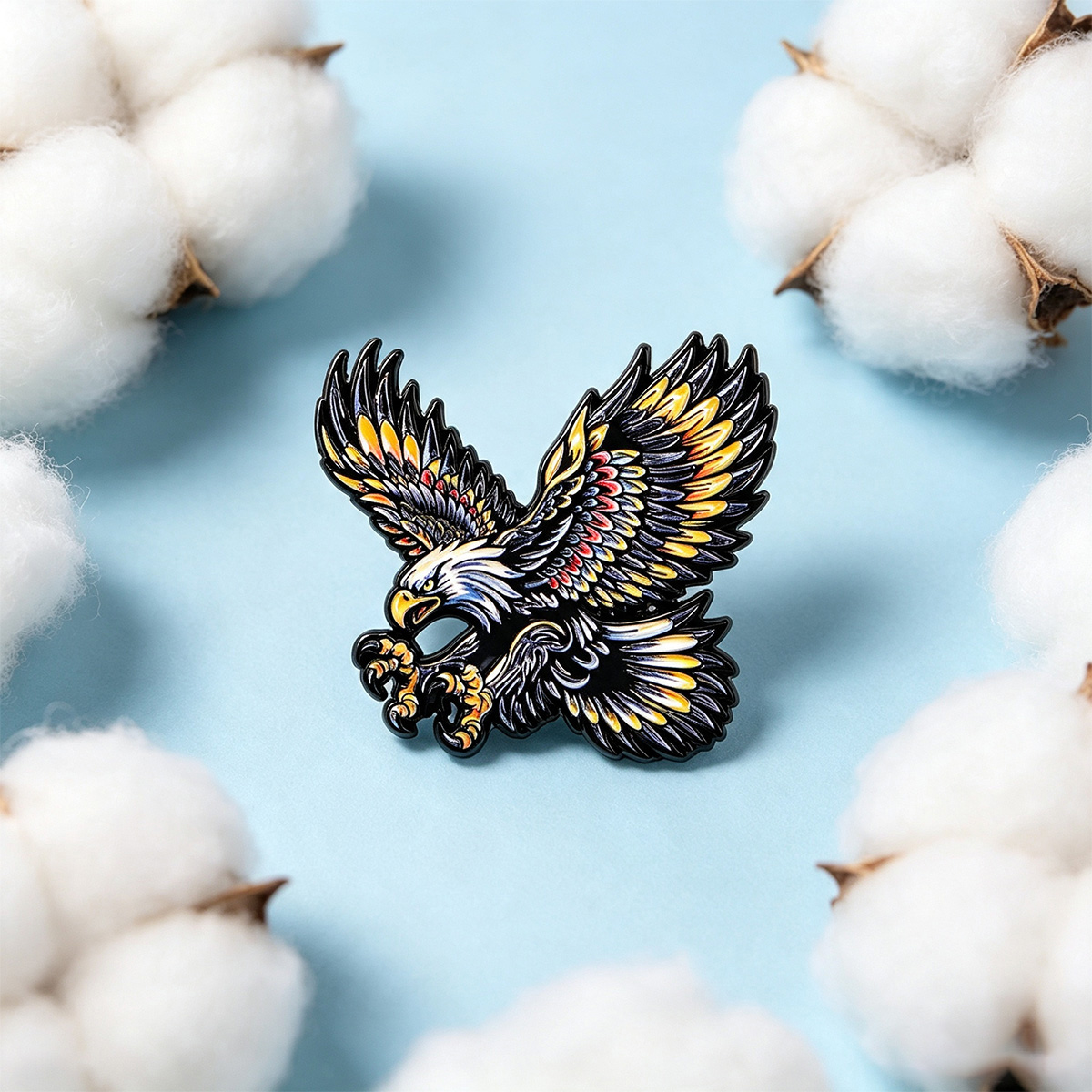 9 stuks Flying Eagle emaille p - Women'S Eagles Accessories recensie en prijs