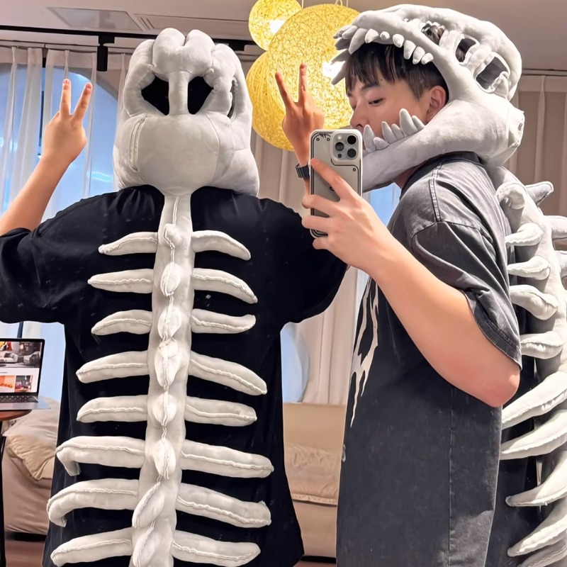 Dinosaurus skelet cosplay kost - Women'S Clothing And Accessories recensie en prijs